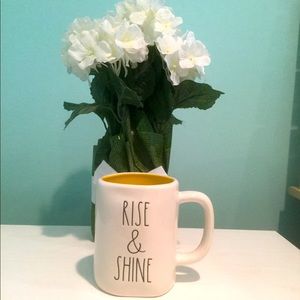 Rae Dunn “RISE & SHINE” coffee/tea mug